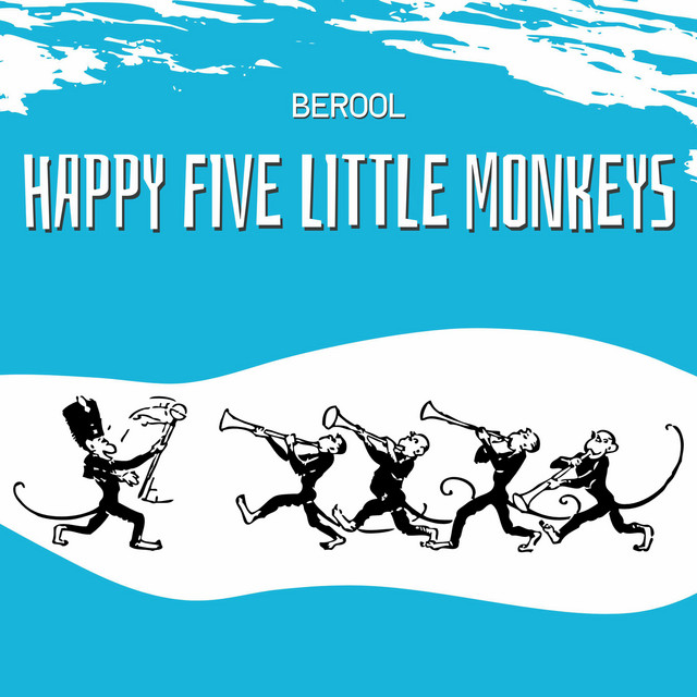 Обкладинка Berool — Happy Five Little Monkeys