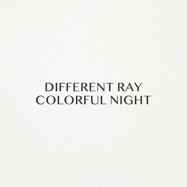Colorful Night album art