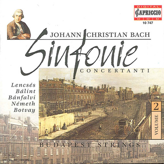 Bach, J.C.: Sinfonie Concertanti, Vol. 2 cover art