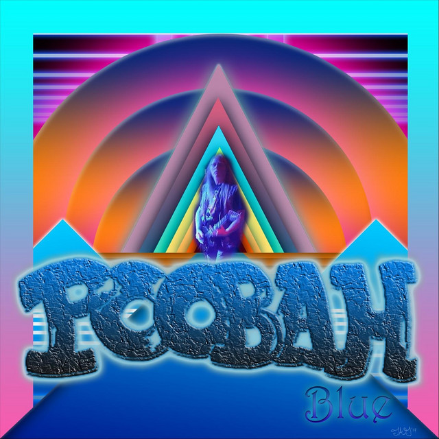 Blue cover