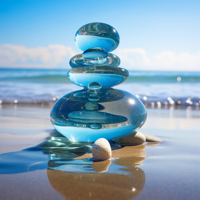 Tranquil Tides: Harmonious Meditation with Ocean Waves cover art