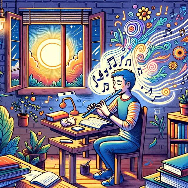 Flauta para Estudiar: Concentración y Calma cover art