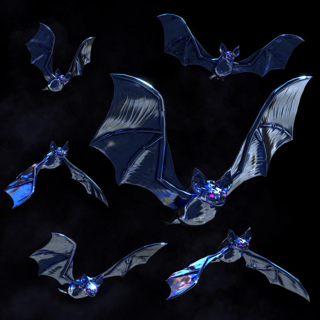 CHROME NEON BATS cover art