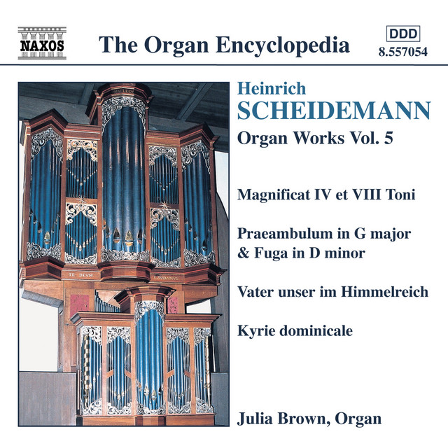 Scheidemann: Organ Works, Vol. 5 (Brown) cover art