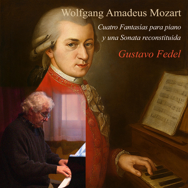 Mozart: Cuatro fantasías para piano y una sonata reconstituida cover art