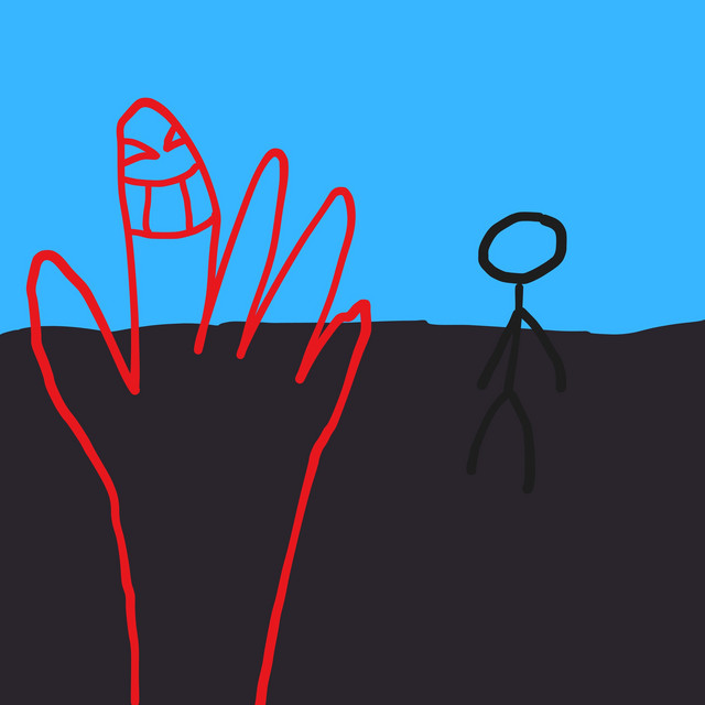 Red hands cover art