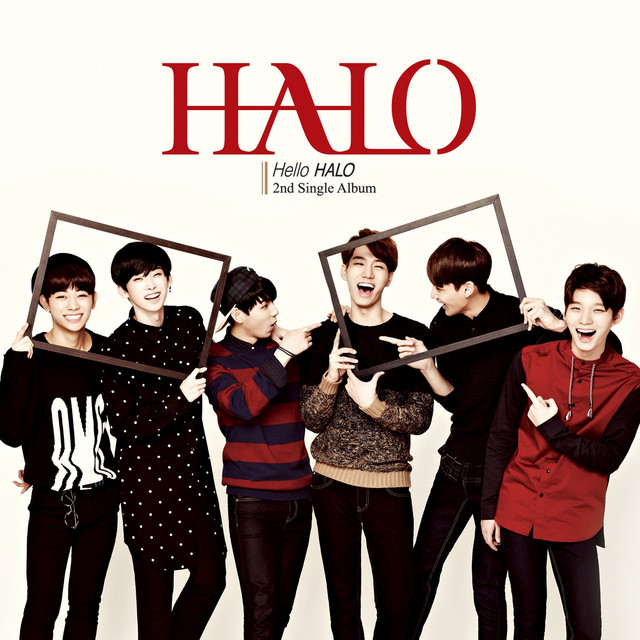 HALO 2nd Single Album 'Hello HALO' cover art