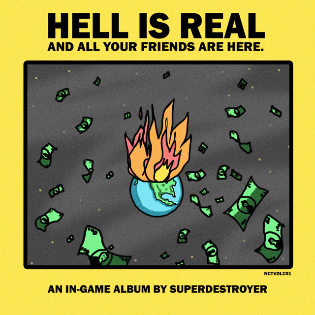 Hell is real and all your friends are here. cover art