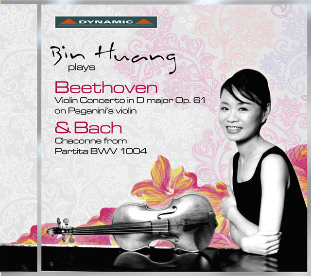 Bin Huang plays Beethoven and Bach cover art