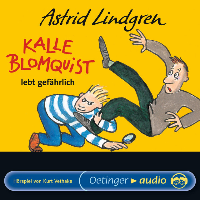 Kalle Blomquist lebt gefährlich (Hörspiel) cover art