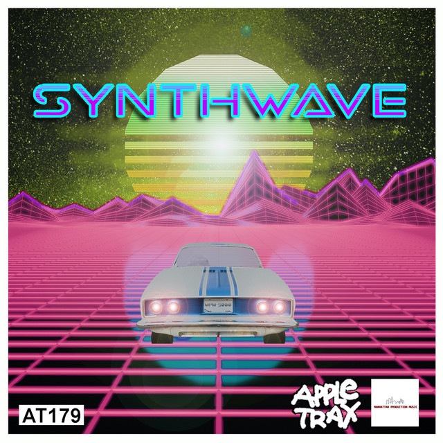 Synthwave cover art