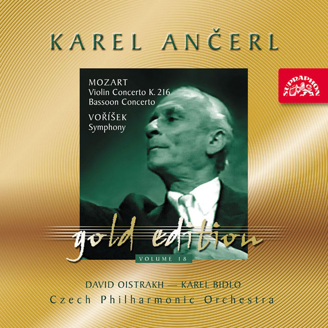 Ančerl Gold Edition 18. Mozart: Violin Concerto K. 216, Bassoon Concerto - Voříšek: Symphony