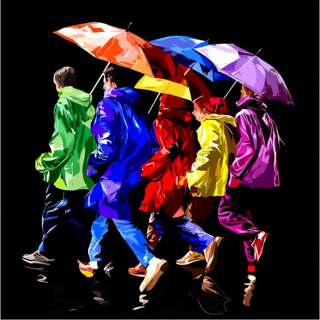 Snuggle with Raindrops cover art
