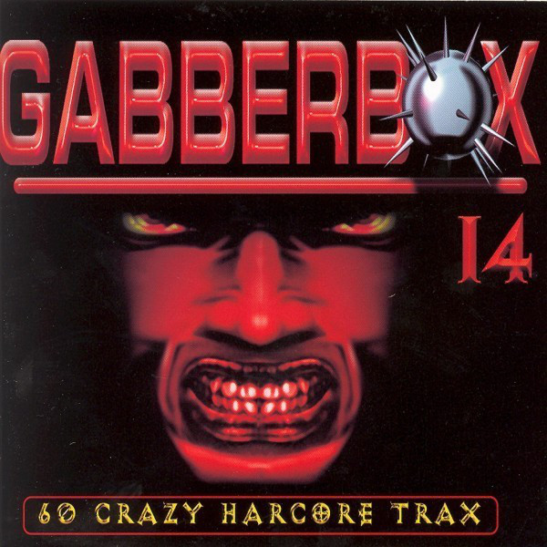 Gabberbox 14 "60 Crazy Hardcore Tracks" cover art