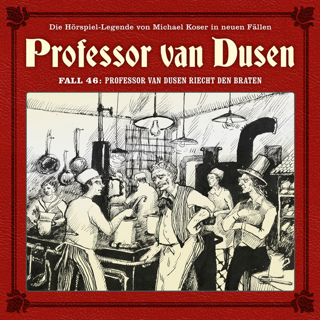 Cover: Professor van Dusen riecht den Braten