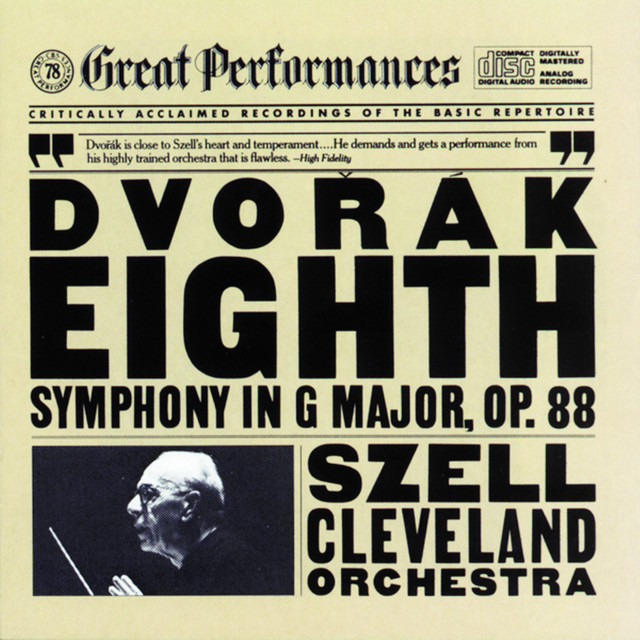 Dvorák: Symphony No. 8 in G Major, Op. 88 cover art