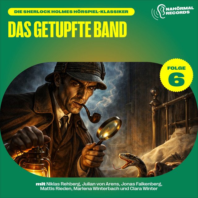 Das getupfte Band (Die Sherlock Holmes Hörspiel-Klassiker, Folge 6) cover art