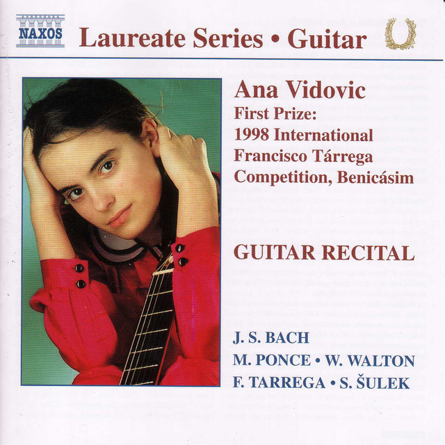 Guitar Recital: Ana Vidovic cover art