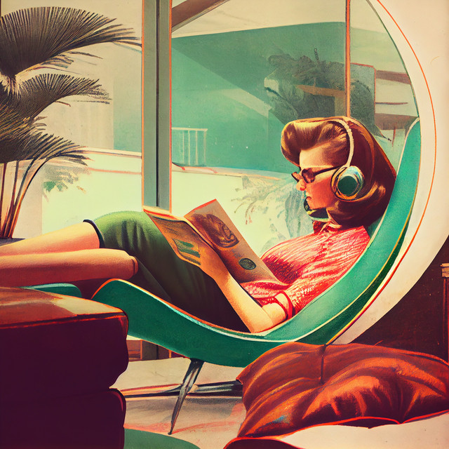 Lounging cover art