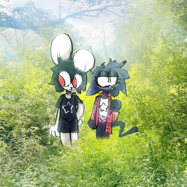 MIDI Bunny LP or, "Songs to Hurt Others​.​" cover art