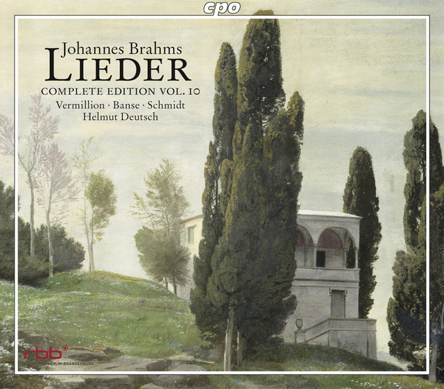 Brahms: Lieder (Complete Edition, Vol. 10) cover