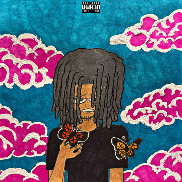 why are the clouds pink ? cover art