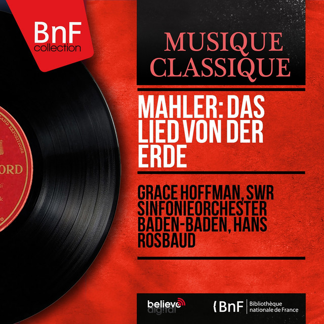 Mahler: Das Lied von der Erde (Mono Version) cover art