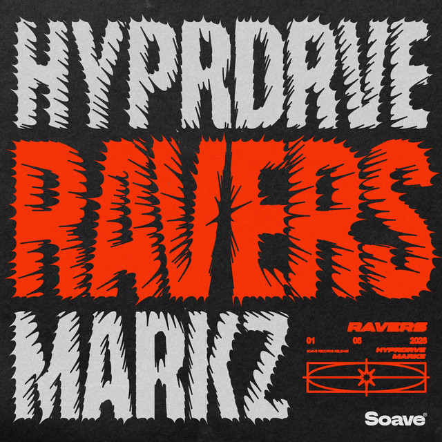 Album cover for Ravers by HYPRDRVE