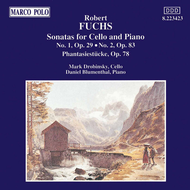 Fuchs: Sonatas for Cello and Piano cover art