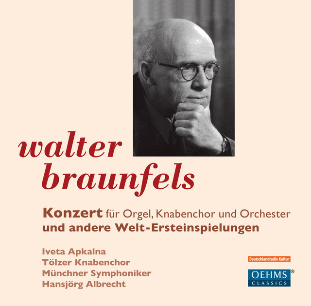 Braunfels: Konzert und andere Welt-Ersteinspielungen cover art