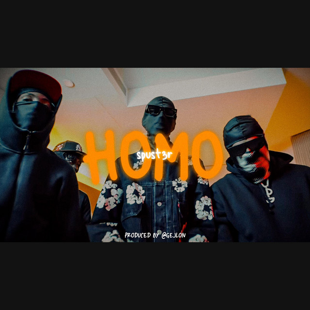 SPUST3R - HOMO cover art