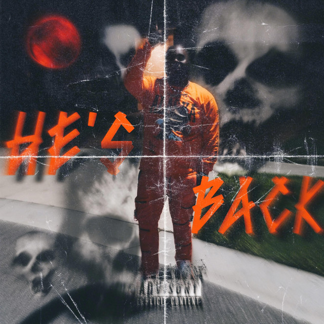 HE'S BACK cover art