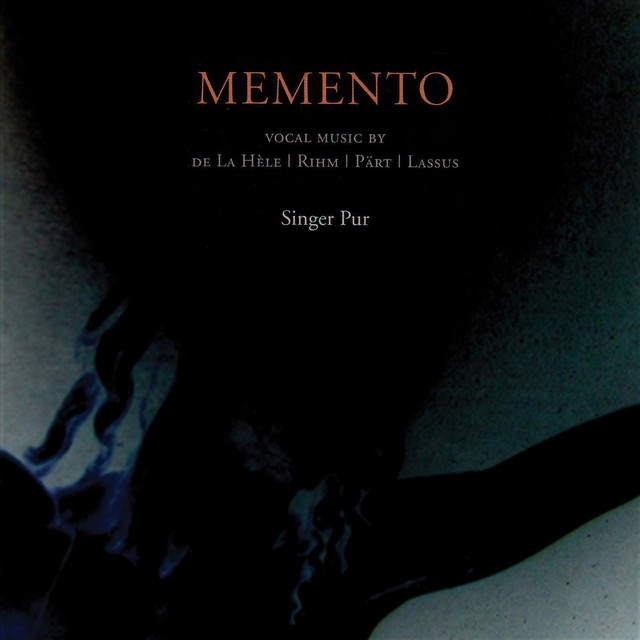 Part, A.: Mementoi / La Hele, G.: Missa Quare Tristis Es / Rihm, W.: Caligaverunt Oculi Mei / Recessit Pastor Noster