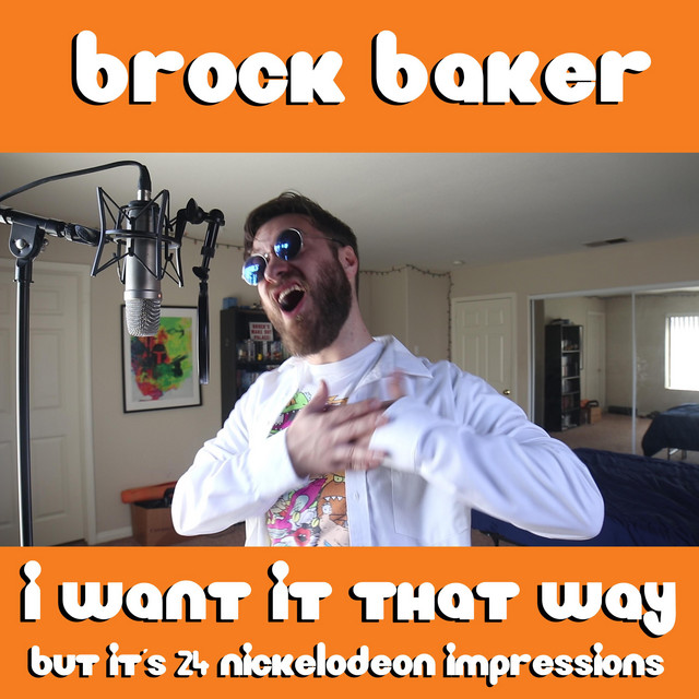 I Want It That Way but It's 24 Nickelodeon Impressions cover