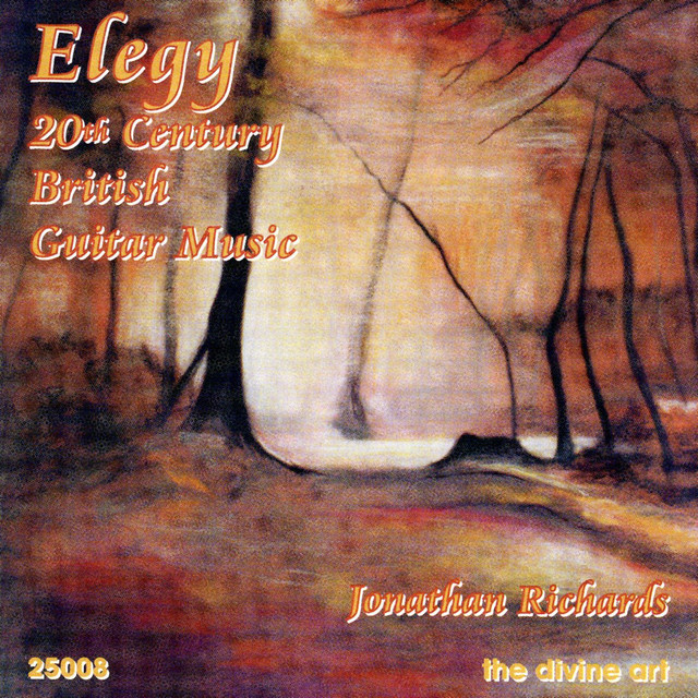 Elegy - 20th Century British Guitar Music cover art