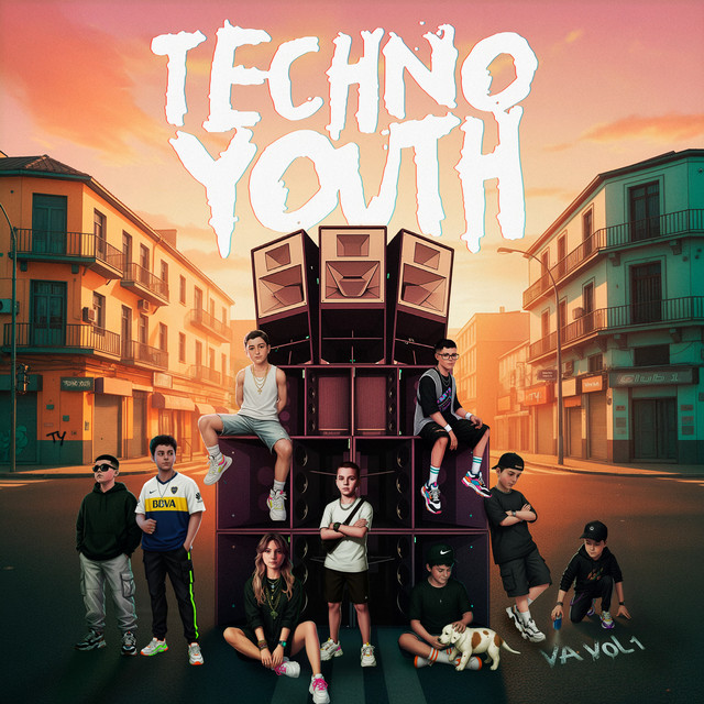 TECHNO YOUTH VA, Vol. 1 cover art