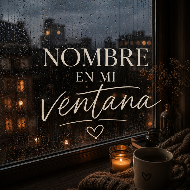 Nombre En Mi Ventana cover