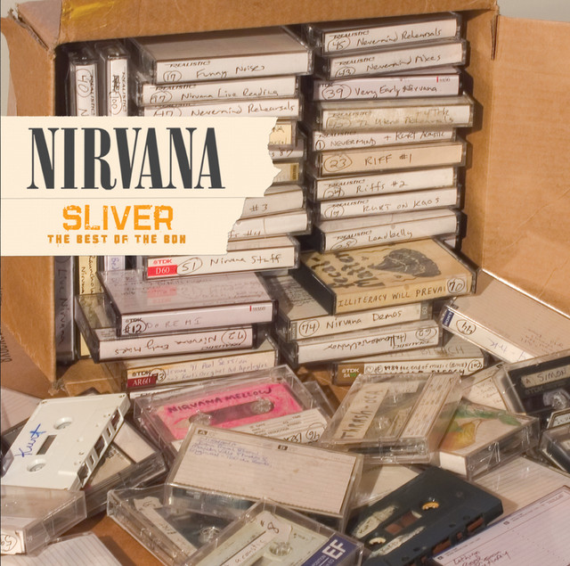 Omslag för Sliver: The Best Of The Box av Nirvana