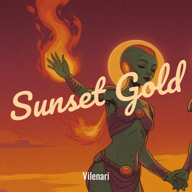 Cover art: Sunset Gold — Vilenari