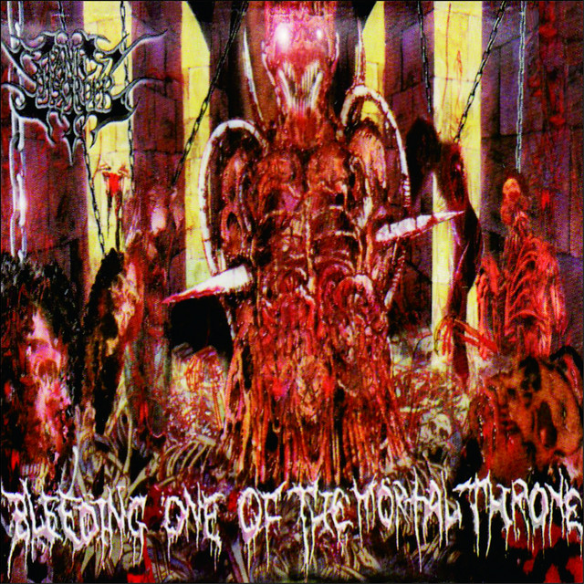 Bleeding One of the Mortal Throne cover art