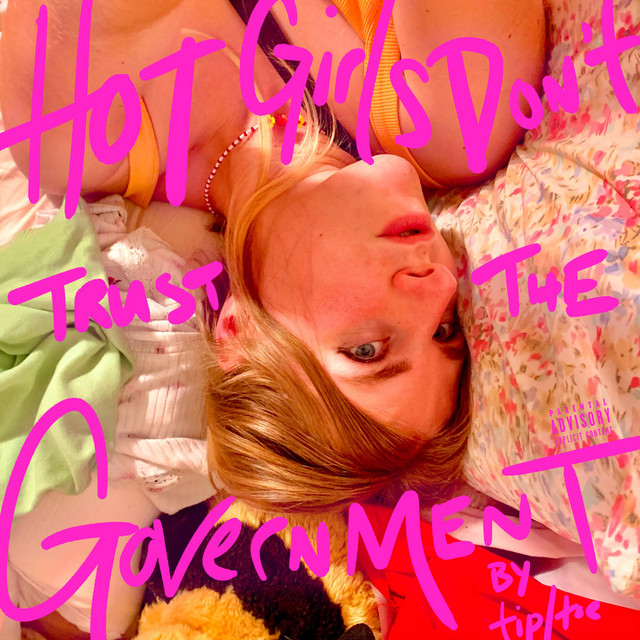 hot girls don't trust the government cover art