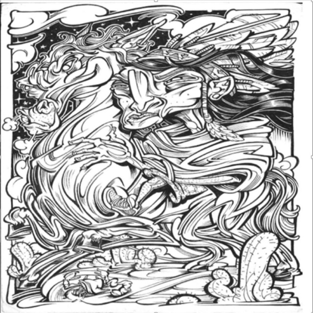 Vieux indiens dans un monde moderne cover art