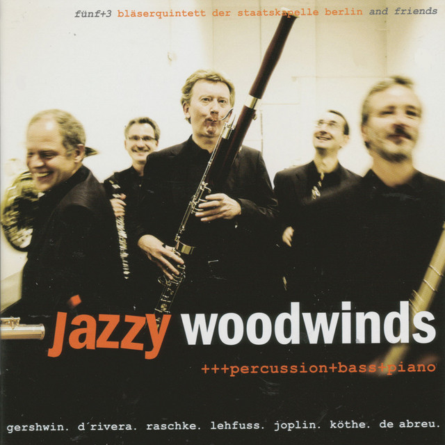 Jazzy Woodwinds: 5+3 cover art