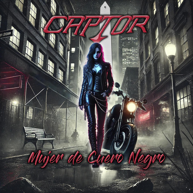 Mujer de Cuero Negro cover
