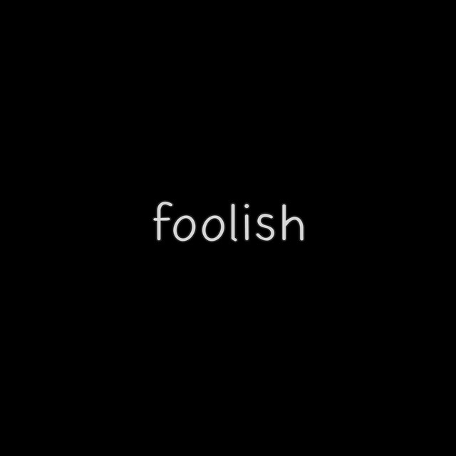 foolish cover art