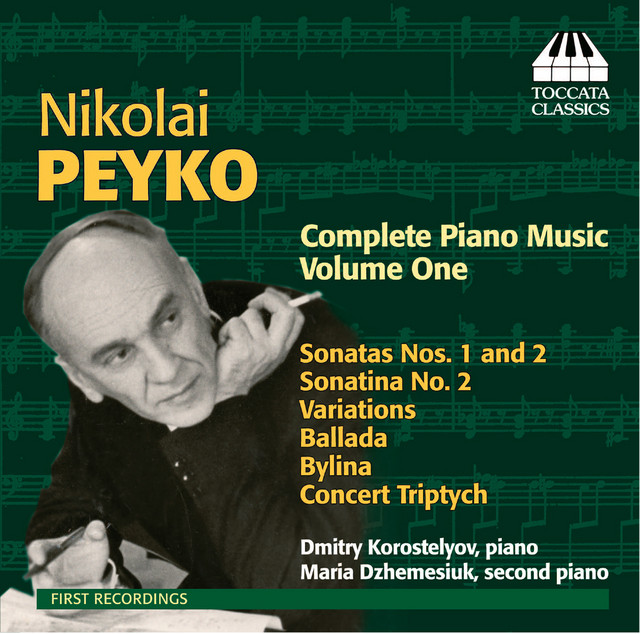 Peyko: Complete Piano Music, Vol. 1 cover art