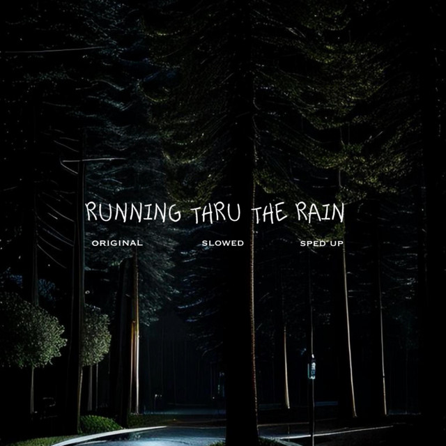 running thru the rain cover art