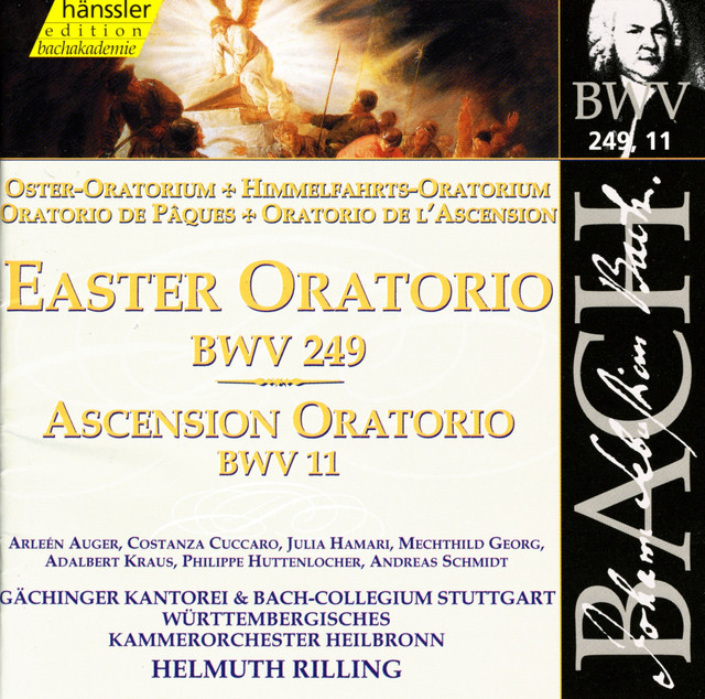 Bach, J.S.: Easter Oratorio, Bwv 249 / Ascension Oratorio, Bwv 11 cover