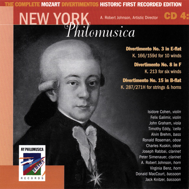Divertimento No. 15 in B-flat, Adagio