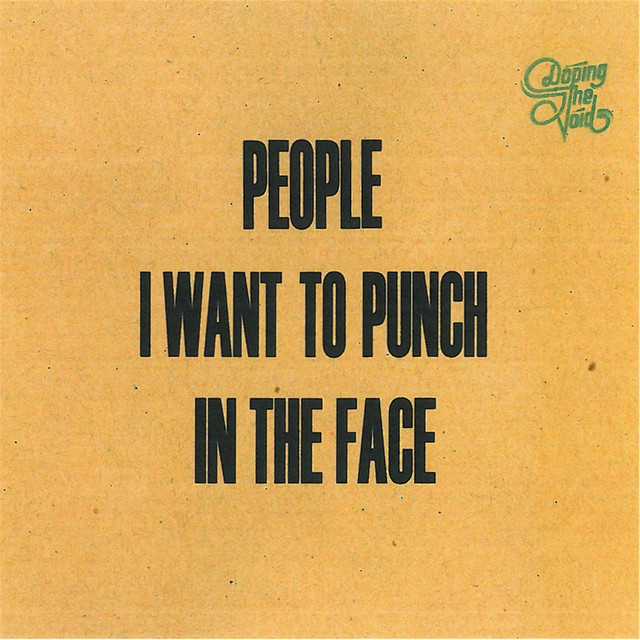 People I Want to Punch in the Face cover